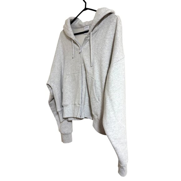 NWOT Aritzia Cozy Sweatfleece Boyfriend Boxy Zip Hoodie - Picture 7 of 11
